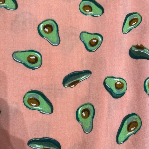 Love Notes avocado button down tie shirt - Picture 8 of 13